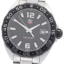 TAG HEUER Formula 1 WAZ1110 Date black Dial Quartz Men's Watch_952646