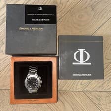 Baume & Mercier Riviera 65541 Automatic with original ID Card, Box & manual