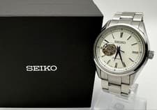 Seiko 4R38-00S0 Automatic Working Mens Dress Watch Authentic Collectible Rare