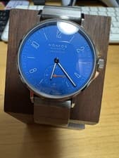 Nomos Ahoi Neomatik Automatic Blue Steel with Bracelet & Strap - AH130011SB2 -