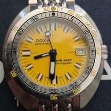 Doxa Sub T200 Yellow