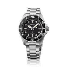 Seiko Prospex SBDJ063 Diver Scuba Black Men's Watch Solar Silver Outdoor New