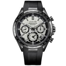 Citizen Attesa 44.5 mm Black Super Titanium Case with Black Polyurethane...