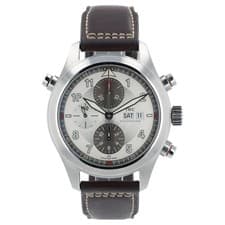IWC Pilot Spitfire Silver Dial Stainless Steel 44mm Automatic Mens IW371806