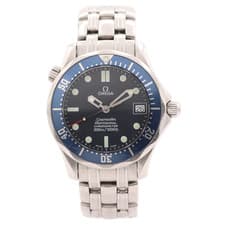 Vintage 36mm 2006 Omega 2551.80.00 Seamaster Wave Automatic Wristwatch Steel 23J