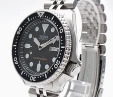 【NEAR MINT]】SEIKO SKX007 Black Boy 7S26-0020 Diver Automatic Men's Watch JAPAN