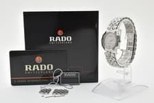 Rare Vintage [MINT] RADO FLORENCE  129.3736.4 Quartz New batt Men's Watch JAPAN