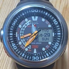 Citizen Promaster JV0000-01E Wristwatch Watch Solar Diver Arm Max 23cm r#