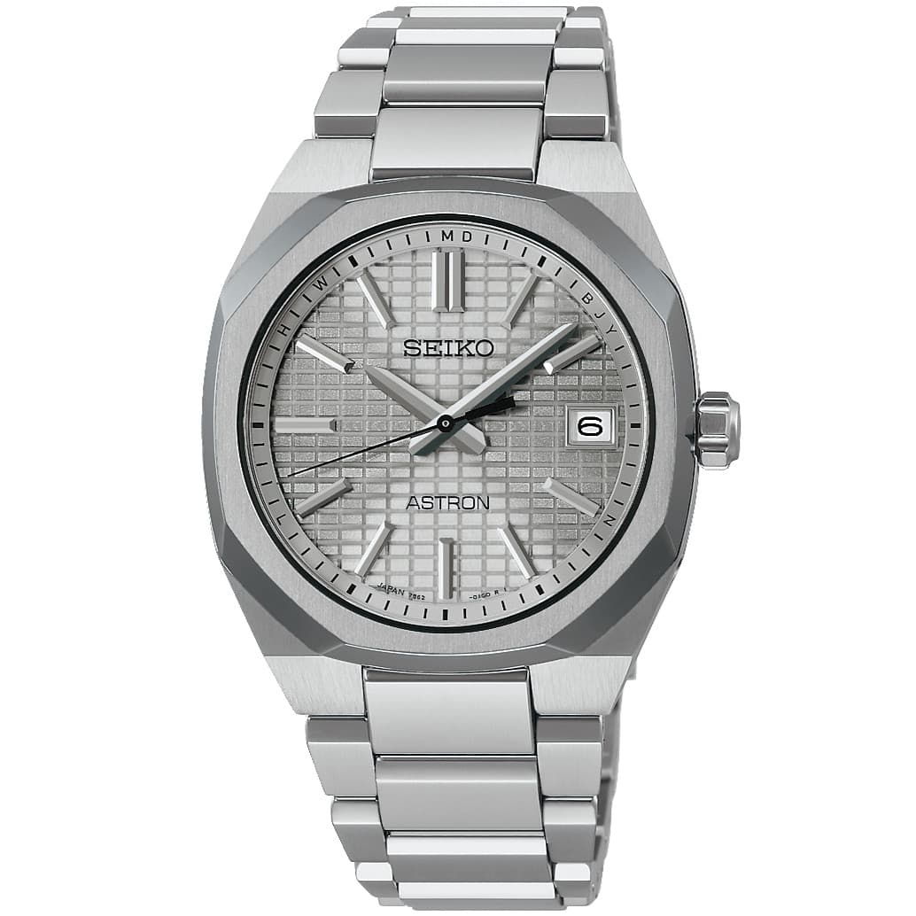 Seiko Astron SBXY099 Gray Silver Nexter Titanium Radio Solar Men Watch Japan