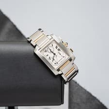 Cartier Tank W51004Q4 / 2303 Chronoflex Francaise