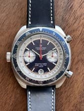 Vintage Hamilton Pan Europ 703 Chrono-matic Chronograph Calibre 11 Serviced!