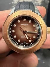 TAG Heuer AQUARACER PROFESSIONAL 200 DATE 30mm WBP2451.FT6200 Womens 30mm