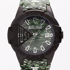 Just Cavalli JC1G260L0055 Mens Quartz Working Luxury Dress Watch Authentic