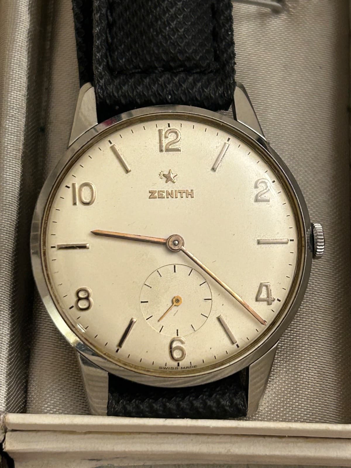 Zenith Manual Winding Star - Working Perfectly! Rare with box!
