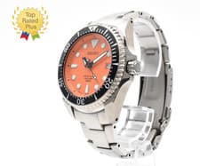 Ultra Rare! SEIKO SBDC009 6R15-01D0 SHOGUN Orange Pre-X Dial Auto Titum Mens JDM