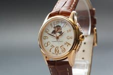 [N MINT] Hamilton H323451 Jazzmaster Open Heart Auto Ladies White guilloche Dial