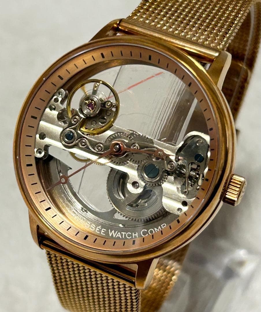 Odyssee Rare Automatic Skeleton Watch Rogmesh B,