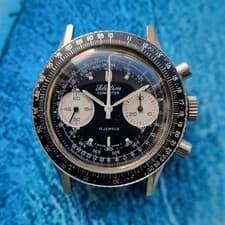 Vintage Selectron Computer by Ollech & Wajs  Chronograph Men's Watch