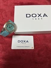 DOXA Sub 200T Automatic Dive Watch 39mm Aquamarrine Blue Dial