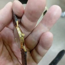 Universal Genève Gold Quartz Watch for Men Official