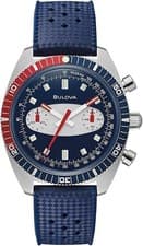 Bulova 98A253 Surfboard Chrono Men Quartz Watch, New, Blue Dial