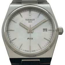 TISSOT PRX 35mm White Shell SS Quartz Unisex Watch