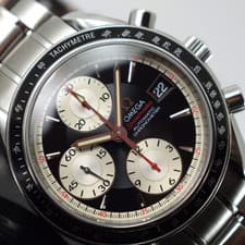 omega speedmaster  yr box 1 yr gtee chronograph model 3210.51.00