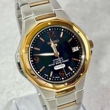 SEIKO 5 7S36-02M0 Automatic Display Back Day-Date 23 Jewels Men's Watch
