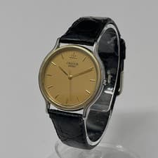 Seiko Credor Dress Quartz Watch 8J81 31mm stainless steel K18YG wrist 19cm