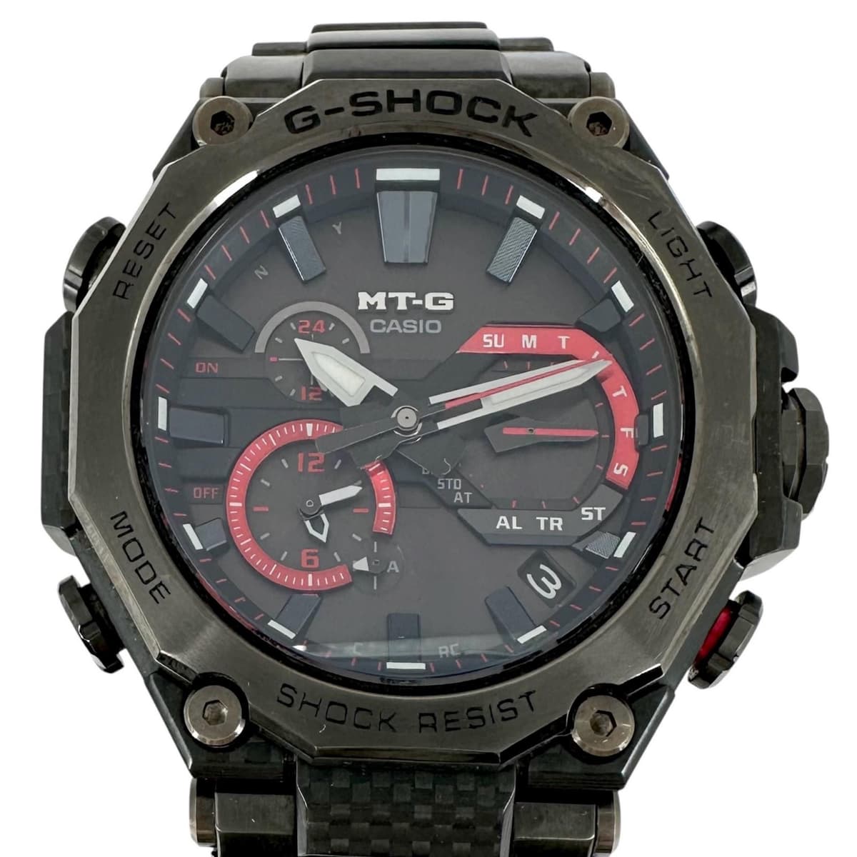 CASIO G-shock MTG-B2000 Watches black quartz blackDial mens【used】