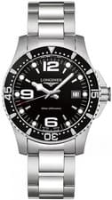 Longines HydroConquest 43 MM Stainless Quartz Black Dial Watch L37404566