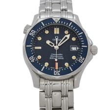 Used OMEGA Seamaster 2561.80 OMEGA Seamaster Quartz Watch Men's-Unisex Blue