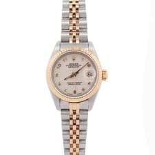 Rolex Datejust 26mm White Jubilee Dial Watch Ref#  69173