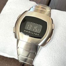 Hamilton MIB II Digital Watch Men In Black 2002 Rare Full Set Quartz Steel