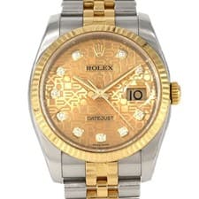 Authentic [Unserviced - Value Price] Rolex Datejust 116233G SSxYG Mechanical...
