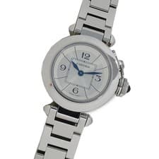 Cartier Miss Pasha Quartz Watch for Women, Stainless Steel (SS) W3... GZl1h51n