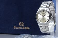 [N MINT Box Paper] Vintage Grand Seiko 9F62-0A10 Silver Dial Men's Quartz Watch