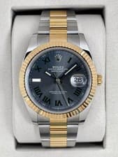 NEW 2026 Rolex Datejust 41mm 126333 Two-Tone Oyster Wimbledon Dial