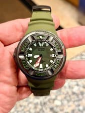Citizen Promaster Dive “Ecozilla”- Green Dial Gunmetal, 300m, BJ8057-09X