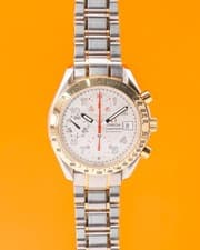 Omega Speedmaster 40mm 3313.33 Two Tone Yellow Gold Automatic Fair