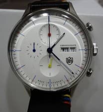 DUFA DF-9021 Bauhaus 100th Anniversary Edition Chronograph Made in Germany Watch