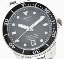【MINT】Tissot Seastar 1000 Graded Gray Dial Men's Watch T1208071105100 Japan