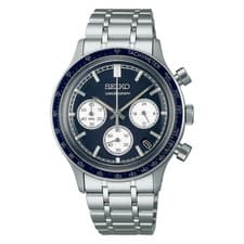 Seiko Essentials Chronograph Blue Men's Watch - SSB477