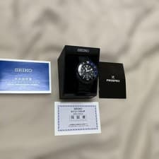 SEIKO Prospex SADL045 V175-0EC0 Black Dial Solar Men's Watch Used Working #62