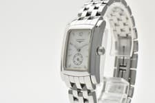 Vintage [MINT] LONGINES Dolce Vita L5.155.4 Qz White Dial Women Watch From JAPAN