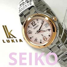 SEIKO LUKIA Solar Radio-Controlled Titanium Watch SSQW016 (Japan Domestic Model)