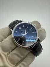 2015 IWC Portofino Stainless Steel Automatic Black Dial 40mm Watch IW356506