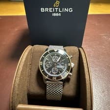 Breitling Two Tone Superocean Heritage Chronograph 44