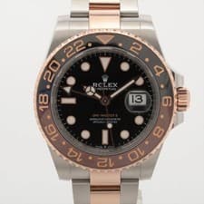 Rolex GMT Master II 126711CHNR PG×SS PG×SS AT black dial