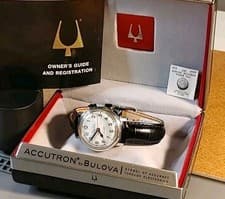 Bulova Accutron Railroad Approved Near Mint Condition. Original Box and Papers!!